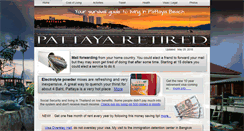 Desktop Screenshot of pattayaretired.com
